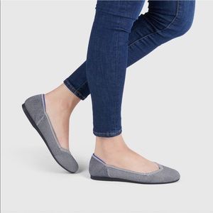 Rothy’s Grey Birdseye Flat